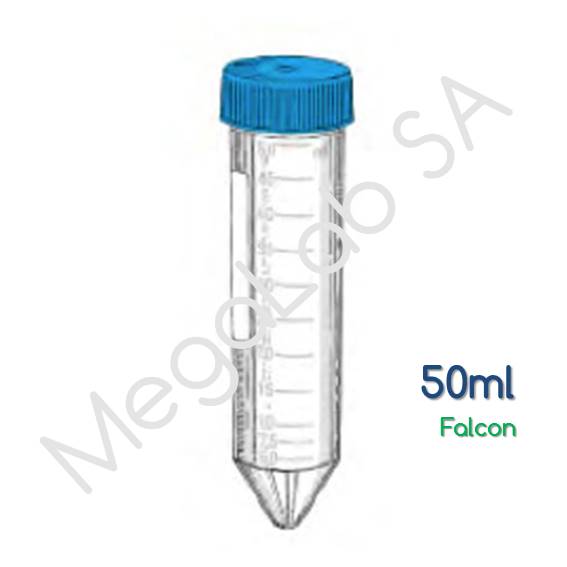 Πλαστικά κωνικά σωληνάρια φυγοκέντρου (FALCON), όγκου 50ml.